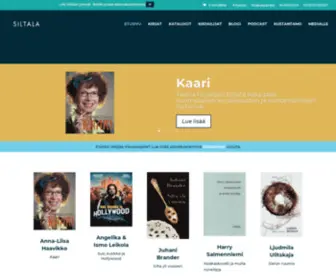Siltala.fi(Laadukasta kaunokirjallisuutta ja tietokirjoja) Screenshot