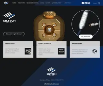 Siltechcables.com(Products of Sound Engineering) Screenshot