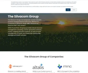 SilvacomGroup.com(The Silvacom Group) Screenshot