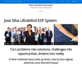 Silvaesp.com(Silva Advanced ESP Courses help you create more solutions) Screenshot