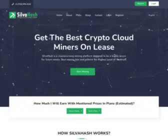 Silvahash.com(Admin) Screenshot