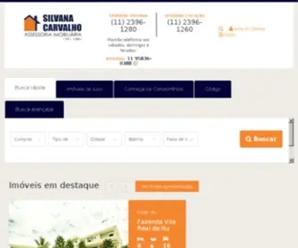 Silvanacarvalho.com.br(Imobiliária em Itu) Screenshot