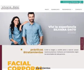 Silvanadato.com(Silvana Dato. Medicina estética con tecnología de última generación) Screenshot