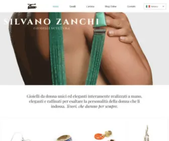 Silvanozanchi.com(Gioielli Donna) Screenshot