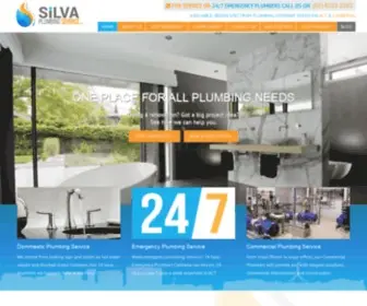 Silvaplumbing.com.au(SILVA PLUMBING SERVICE CANBERRA) Screenshot