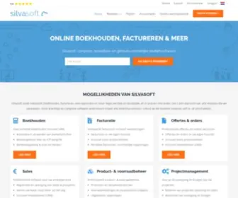 Silvasoft.nl(Online boekhouden) Screenshot