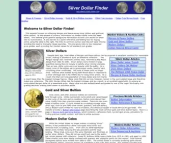 Silver-Dollar-Finder.com(Silver Dollar Finder) Screenshot