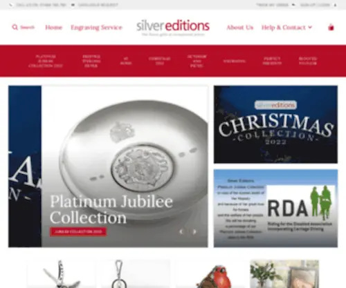 Silver-Editions.co.uk(Silver Editions UK) Screenshot