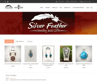 Silver-Feather-Jewelry.com(Silver Feather Jewelry & Gifts/Silver Creek Jewelry & Nature Gifts) Screenshot