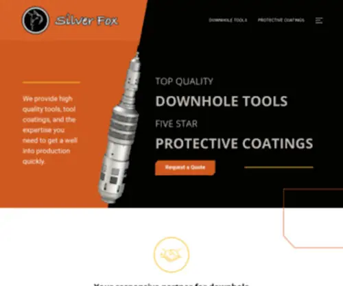 Silver-Fox.net(Oil & gas tools) Screenshot