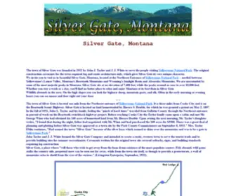 Silver-Gate-Montana.net(Silver Gate) Screenshot