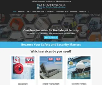 Silver-Group.co.uk(Smoke Ventilation) Screenshot