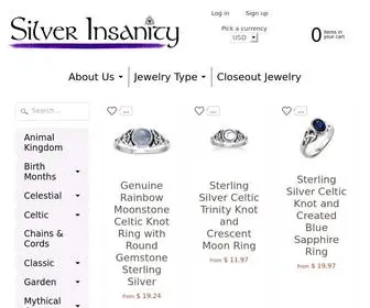 Silver-Insanity.com(Silver Insanity) Screenshot