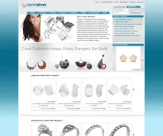 Silver-Jewelry-Planet.com(Sterling Silver Jewelry Suppliers Thailand) Screenshot