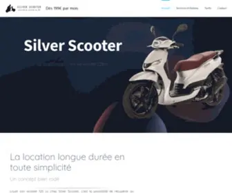 Silver-Scooter.fr(Silver Scooter) Screenshot