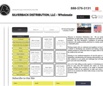 Silverbackdistribution.com(Cargo Management Wholesale Distribution) Screenshot