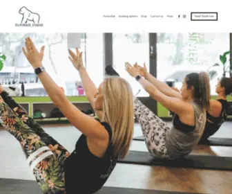 Silverbackstudios.com.au(Pilates) Screenshot