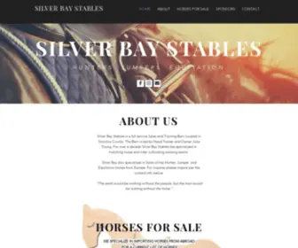 Silverbaystables.com(Silver Bay Stables) Screenshot