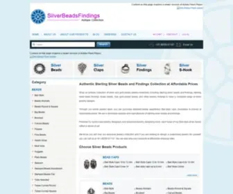 Silverbeadsfindings.com(Silver Beads Findings) Screenshot