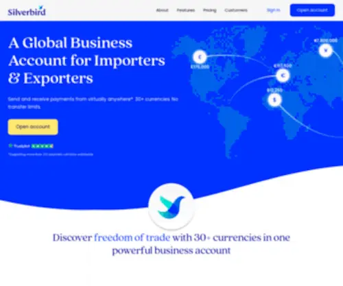 Silverbird.com(Your digital bank for the global market) Screenshot