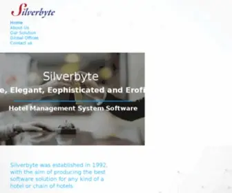 Silverbyte.com(Property Management Software) Screenshot
