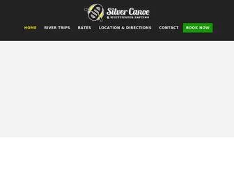 Silvercanoe.com(Silver Canoe & Whitewater Rafting) Screenshot