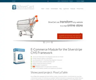 Silvercart.org(E-Commerce Module for the SilverStripe CMS Framework) Screenshot