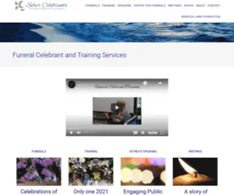 Silvercelebrants.com.au(Funeral Celebrant and Training Services) Screenshot