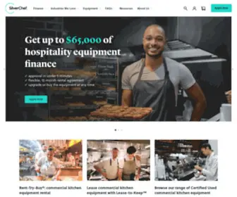 Silverchef.com.au(Commercial Kitchen Equipment Finance) Screenshot