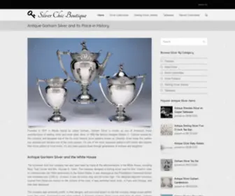 Silverchicboutique.com(Gorham Sterling Silver Collectibles) Screenshot