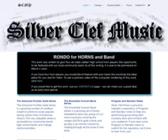 Silverclefmusic.com(Silver Clef Music) Screenshot