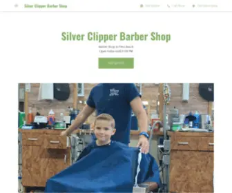 Silverclipperbarbershop.com(Silver Clipper Barber Shop) Screenshot