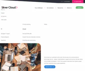 Silvercloud.co.uk(Silver Cloud) Screenshot