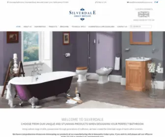 Silverdalebathrooms.co.uk(Hand crafted and manufactured in Britain. Silverdale Bathrooms) Screenshot