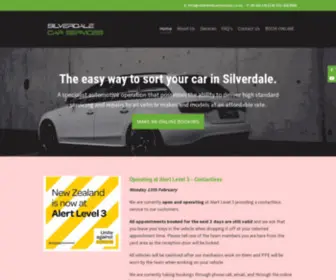 Silverdalecarservices.co.nz(Silverdale Car Services) Screenshot