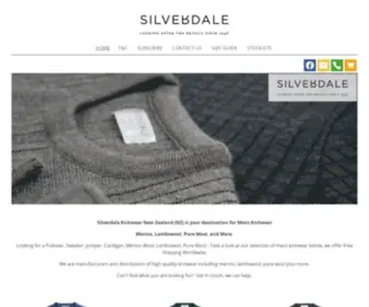 Silverdaleknitwear.co.nz(Silverdale, Mens Clothing & Knitwear) Screenshot