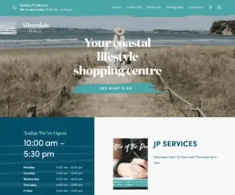 Silverdalemall.co.nz(Find everything you need for the coastal lifestyle you love at Silverdale Mall) Screenshot