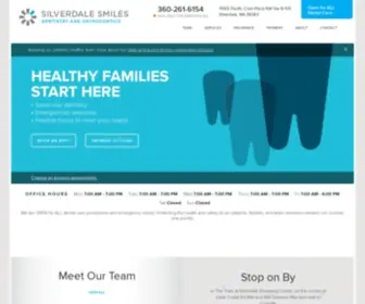 Silverdalesmilesdentistry.com(Dentist Office in Silverdale) Screenshot