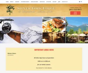 Silverforklodge.com(Silver Fork Lodge) Screenshot