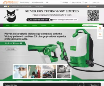 Silverfox-Tech.com(Shenzhen Silver Fox Technology Limited) Screenshot