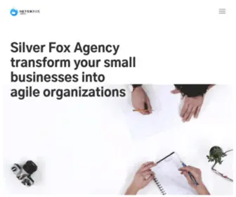 Silverfoxagency.com(Marketing & Design Company) Screenshot