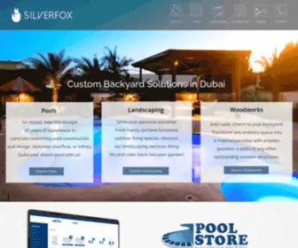 Silverfox.net(Landscaping Companies in Dubai) Screenshot