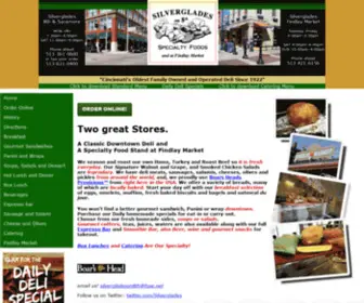 Silvergladesdeli.com(Silverglades Deli in Cincinnati on 8th Street) Screenshot