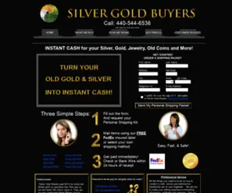 Silvergoldbuyers.com(Silver Gold Buyers) Screenshot