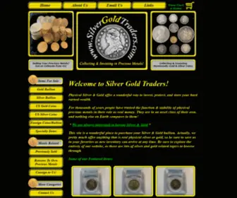 Silvergoldtraders.com(Silver & Gold For Sale) Screenshot