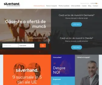 Silverhand.ro(Locuri de muncă în Europa) Screenshot