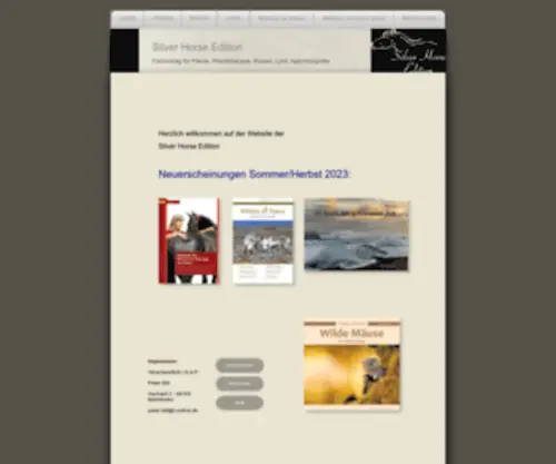Silverhorseedition.de(Index) Screenshot
