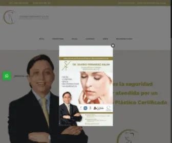 Silveriofernandez.com(Cirujanos plasticos acapulco) Screenshot