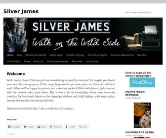 Silverjames.com(Silver James) Screenshot