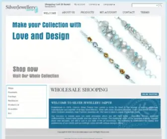 Silverjewelleryjaipur.com(Silver Jewellery Jaipur) Screenshot